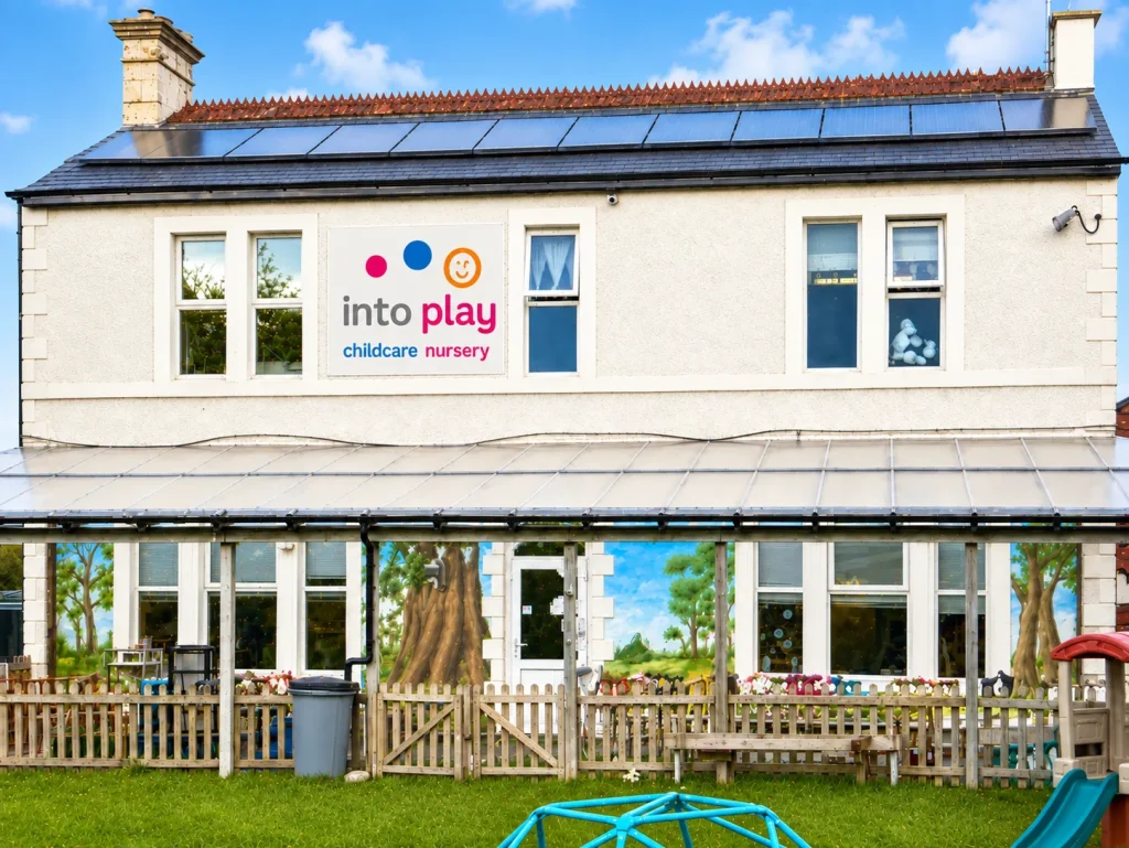 The Into-Play Barnwood nursery building on Barnwood Road